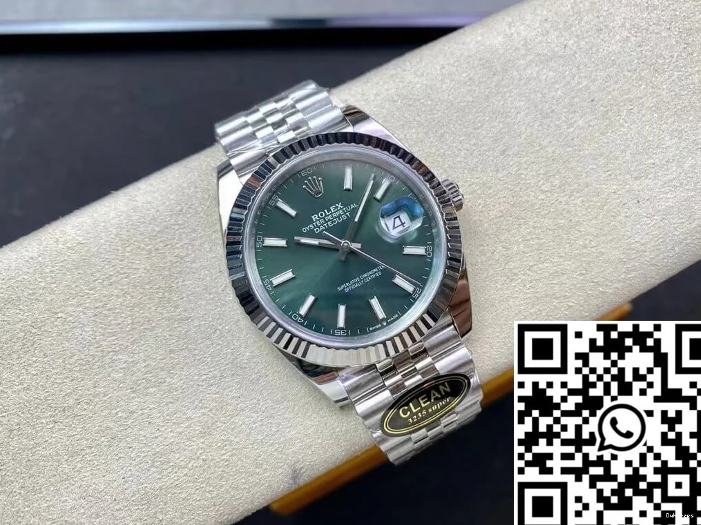 Rolex M126334-0027 Clean Dial Green Mint Factory Datejust 0601